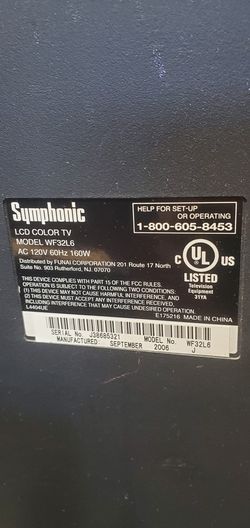32" Symphonic T V