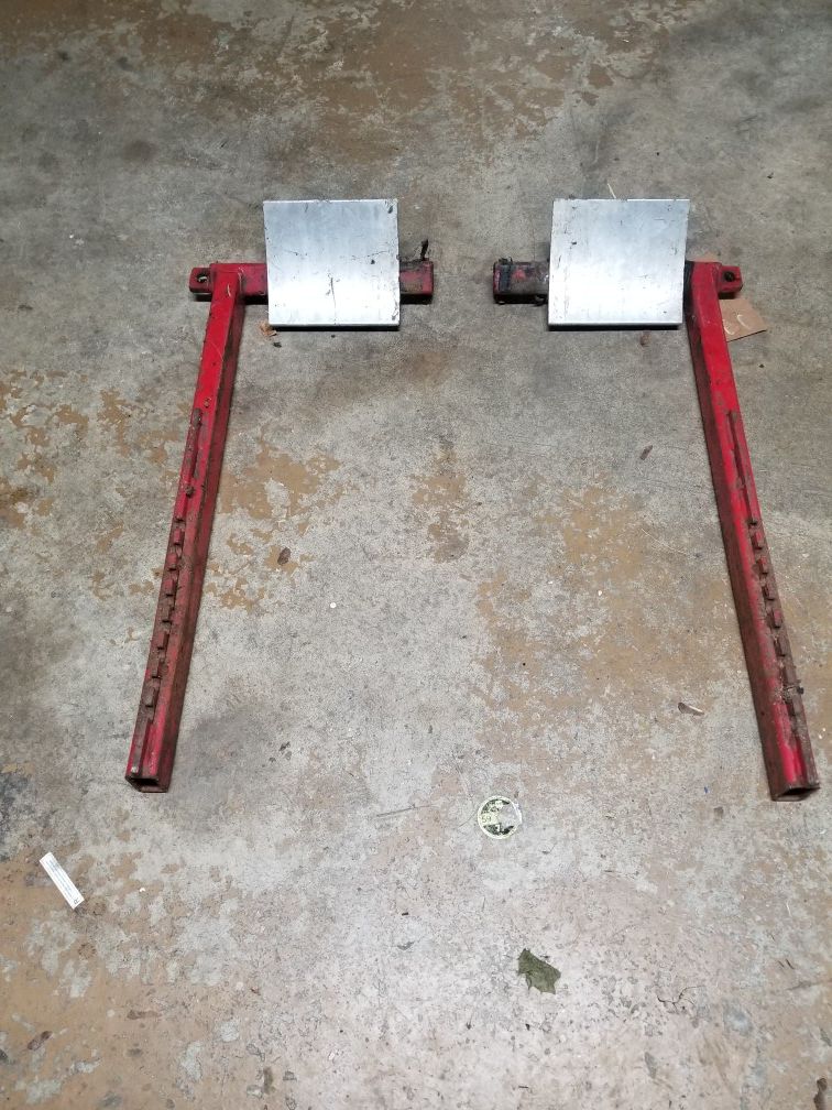 2 rollback/tow truck wheel lift L arms