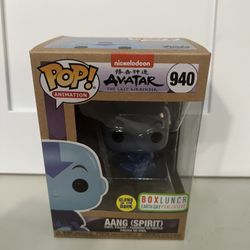 Glow In The Dark Aang (Spirit) Funko Pop #940 - BoxLunch Exclusive