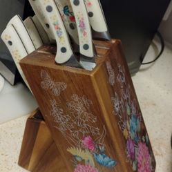 Pioneer Woman Knife Set 