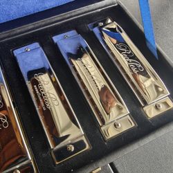 Harmonica Set w Case (Multiple Keys) – Great for Beginners