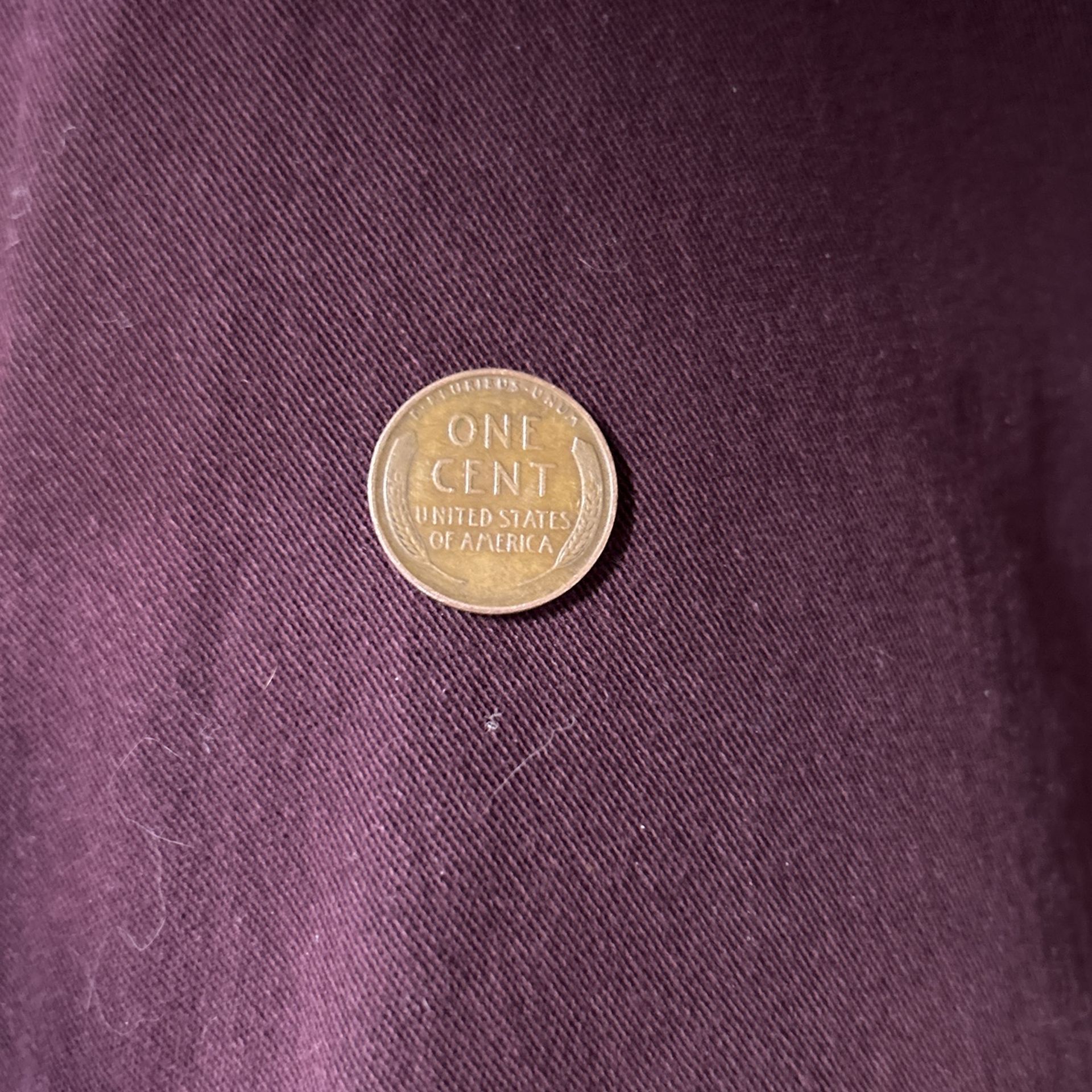 (Authentic) 1944 Penny Mint D Mark