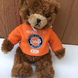 Like New Gift Idea  Property of Dave and D and B busters extra extra large, Bear