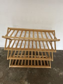 BAMBOO FOLDABLE RACK