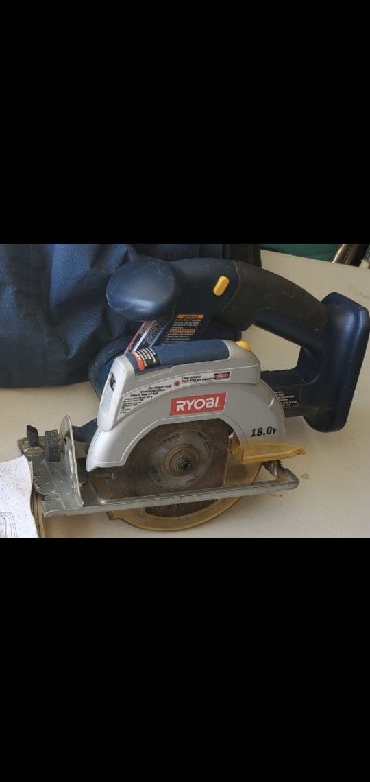 Drill,Ryobi, Cordless,18v. Saw,