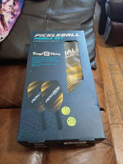 Trend Vision Brand Wooden Pickleball Paddle Set