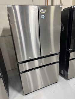 New Bespoke 4 Door Fridge Stainless Steel