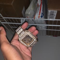 moissinite diamond watch