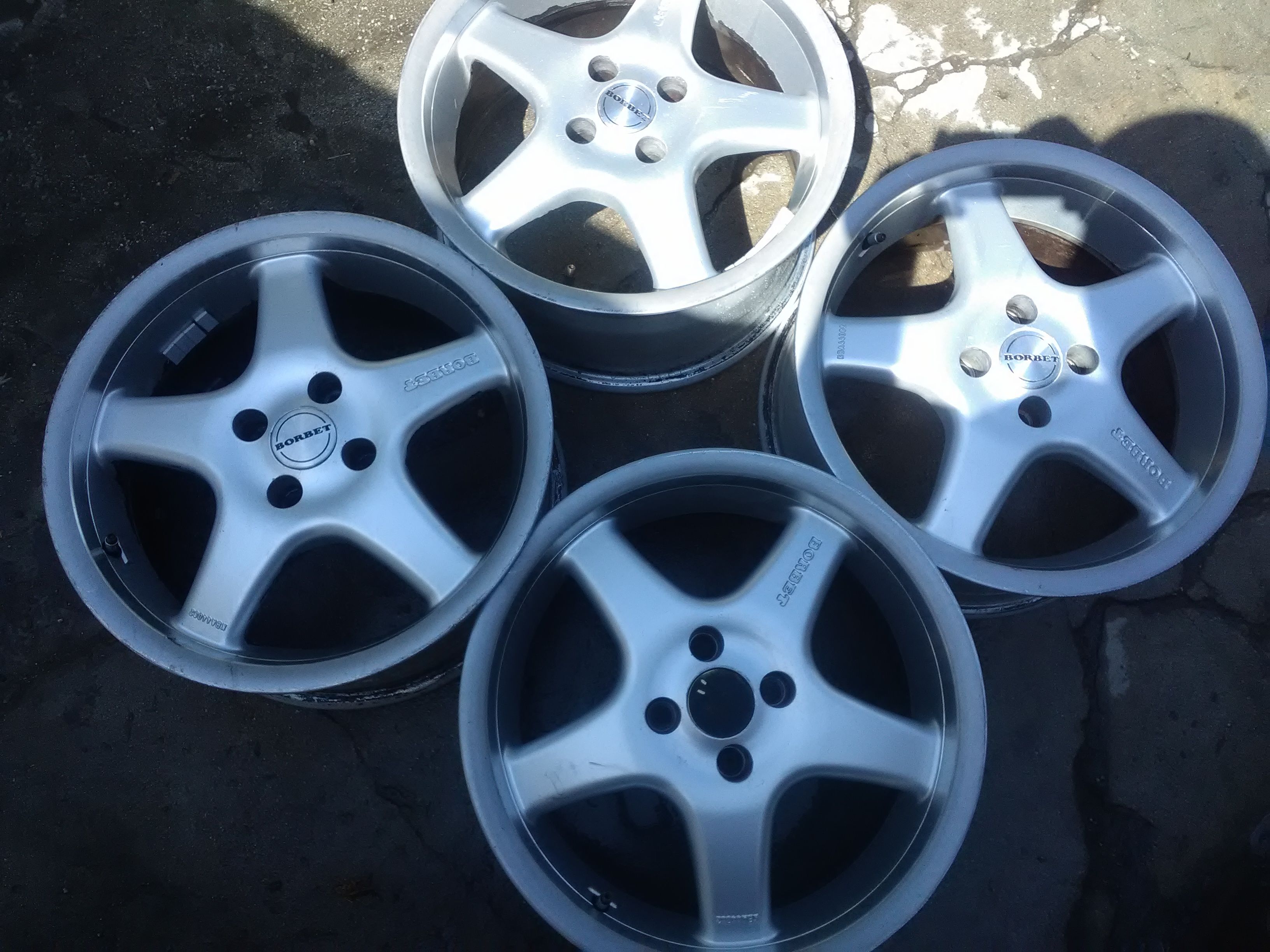 Borbet wheels,borbet type e,4x100