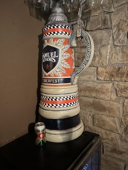 Samuel Adams Octoberfest Promo Beer Stein