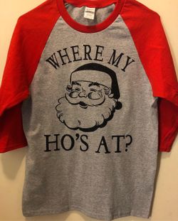 Custom shirts, Elves, Stockings, Aprons etc.. Christmas, Birthdays, Reunions