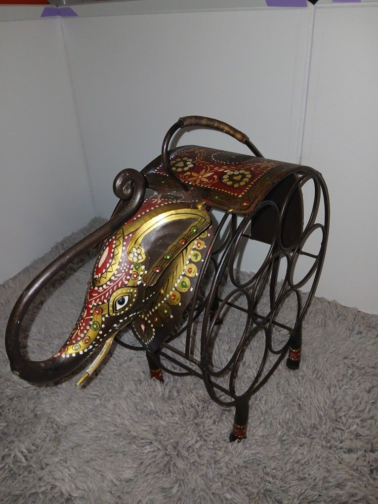 Elephant Wine Bottle Rack