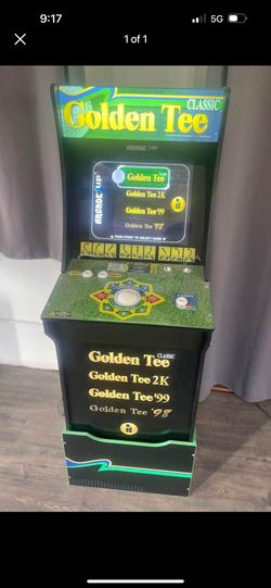 Golden tee arcade 1up new $280