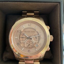 Michael Kors Watch Rose Gold