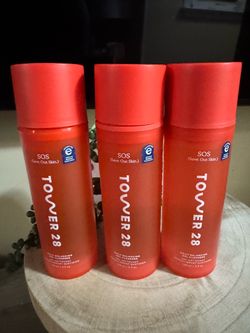 Bundle of 3X-Tower 28 SOS Daily Balancing Gel Cleanser 3-Pack