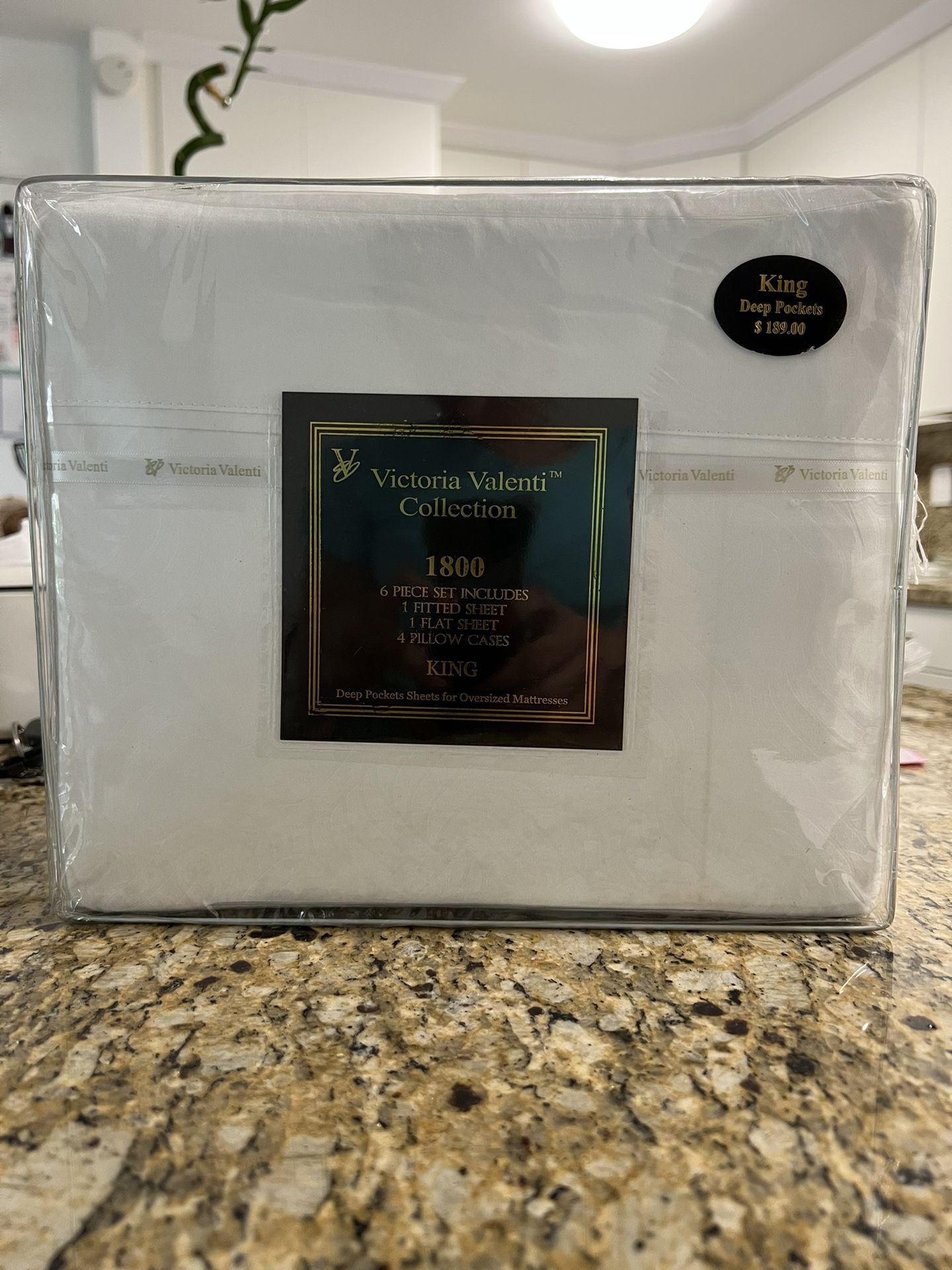 Victoria Valenti 1800 Collection Sheet Set King Size