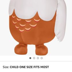 Chicken Inflatable Costume 