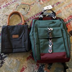 Backpack And Lunch Bag Combo