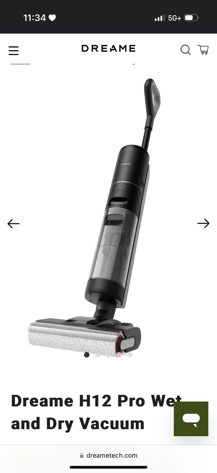 Dreame H12S Wet & Dry Vacuum New