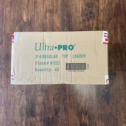 40 Count Ultra Pro Top Loaders