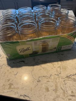 Quart jars 12ps $12