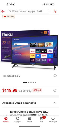32 inch Roku TV