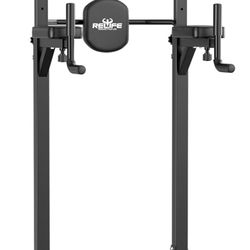 Relife Power Tower Pull Up Bar Station Workout Dip Station for Home Gym
