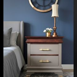 Refurbished Nightstand, Bedside Table 