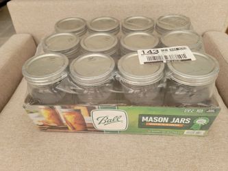 32 Oz Pack of 12 Ball Canning Jars