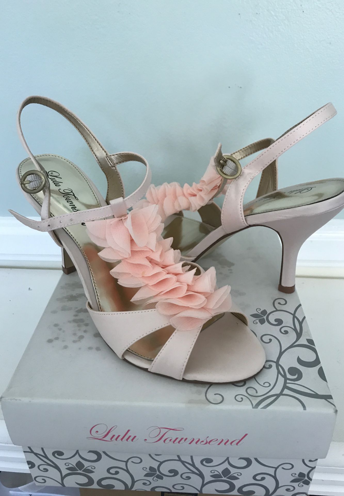 Women’s Blush Pink High Heels - Size 8 1/2