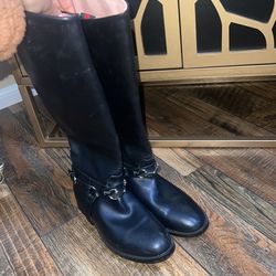 Women Gucci Leather Boots