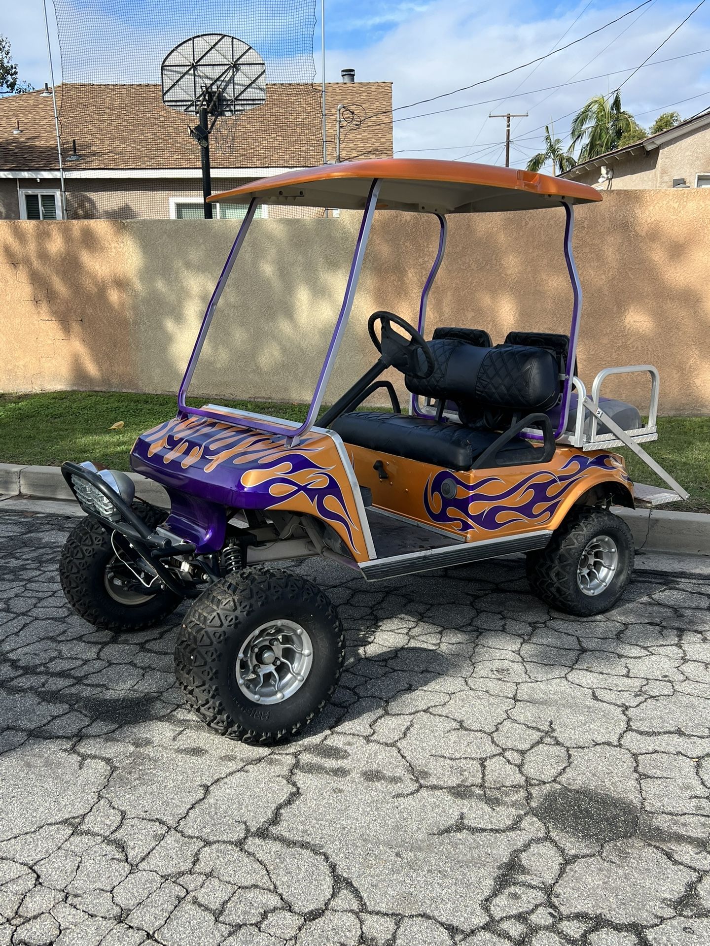 Gas Club Car Long Travel Golf Cart