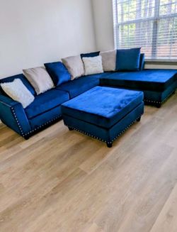 Sofa Sectional & Ottoman - Atlanta Same Day Delivery 
