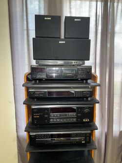 Stereo system and speakers