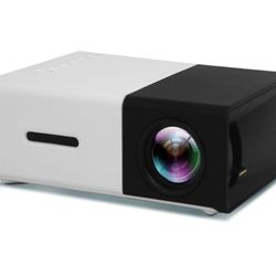 Mini Projector, Household LED Portable Small Projector, Home Projector, High-definition 1080P, 80 "large Screen, Supporting Power Supply From Power Ba