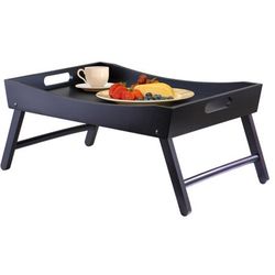 Small Wooden Portable Eating Table TV Bed Tray For Breakfast In Bedroom Labtop Desk Furniture