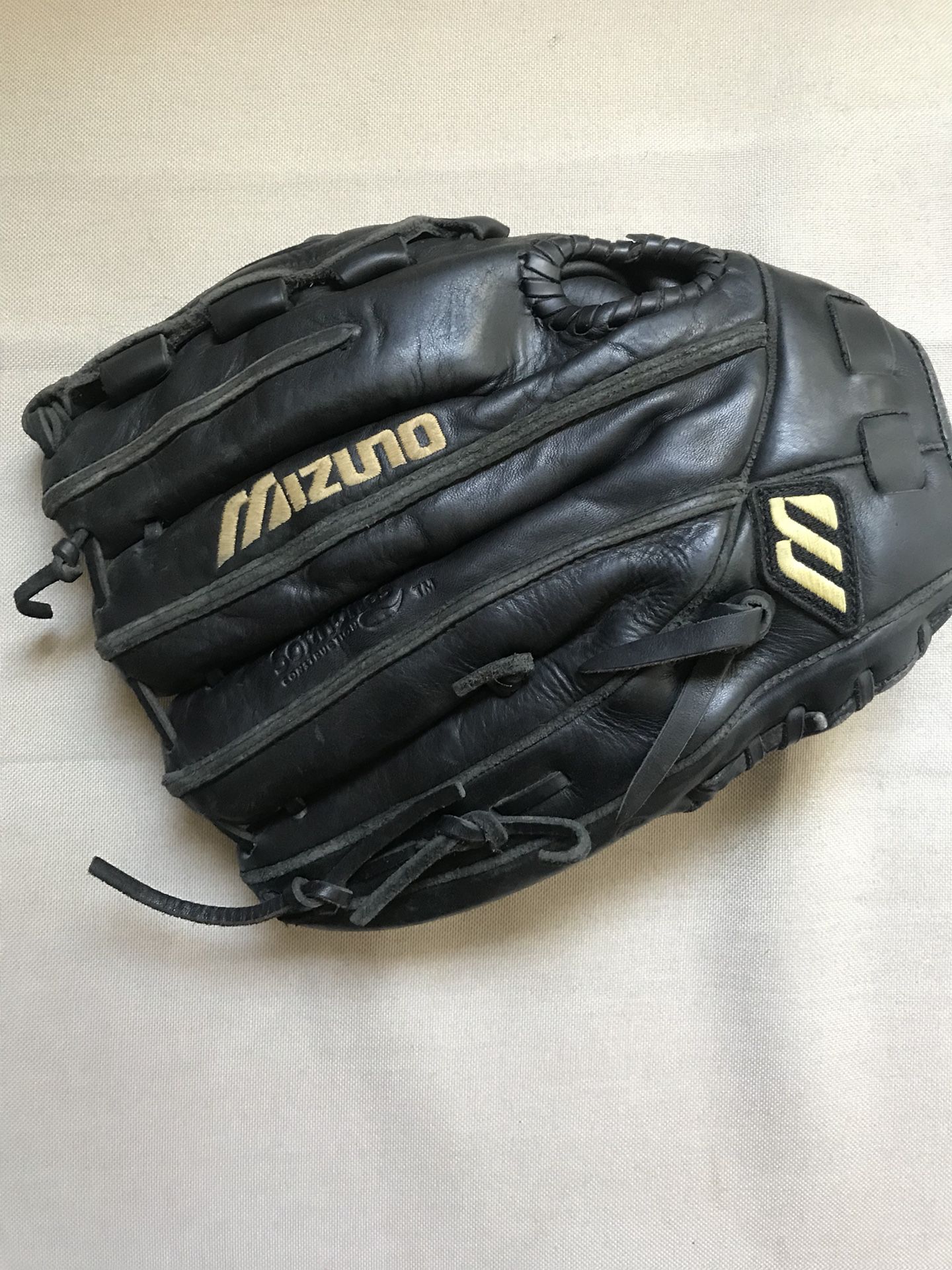 MiZUNO GCS 1200 BK PRO MODEL Adult Softball Glove