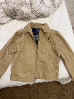 Polo Ralph Lauren Khaki Zip-Up Jacket