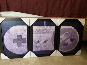 Super Nintendo Canvas 19”x13”