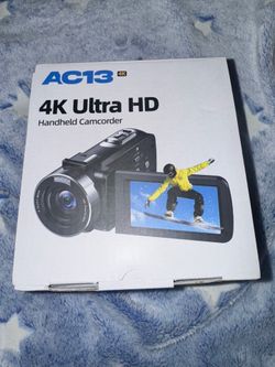4k ultra hd handheld camcorder