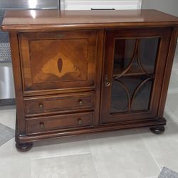 Antique Wine Holder Cabinet 