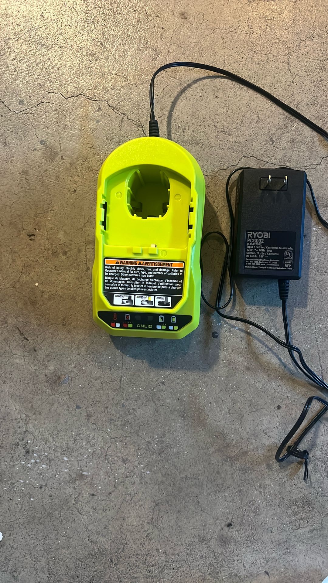 Ryobi Battery Charger