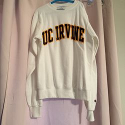 Champion UC Irvine White Crewneck