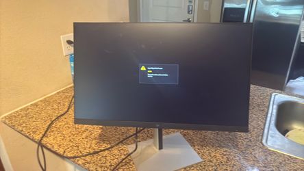 HP Flat Screen Desktop Monitor