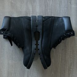 Men's Timberland 6-Inch Waterproof Boot Black Size 10.5 US
