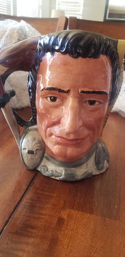 Royal Doulton mug with Antony & Cleopatra