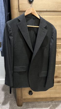 Suit Supply Men’s Havana Suit Charcoal
