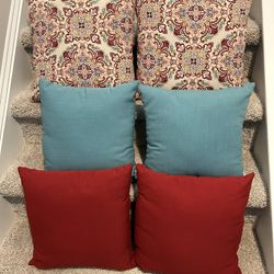 Set of 6 Outdoor Pillows