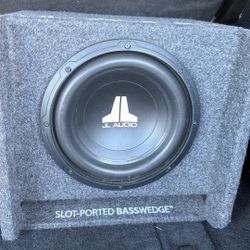 JL Audio 10”subwoofer 