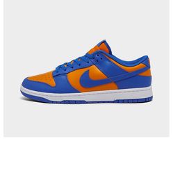 Dunk Low Orange And Blue 